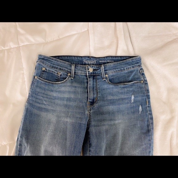 ☼ NWOT distressed skinny jeans - Picture 7 of 14